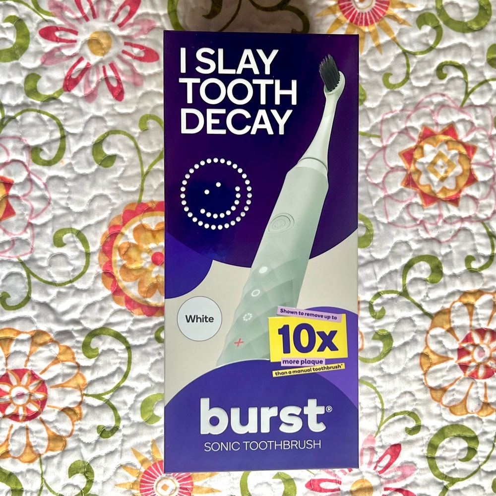 Burst sonic toothbrush